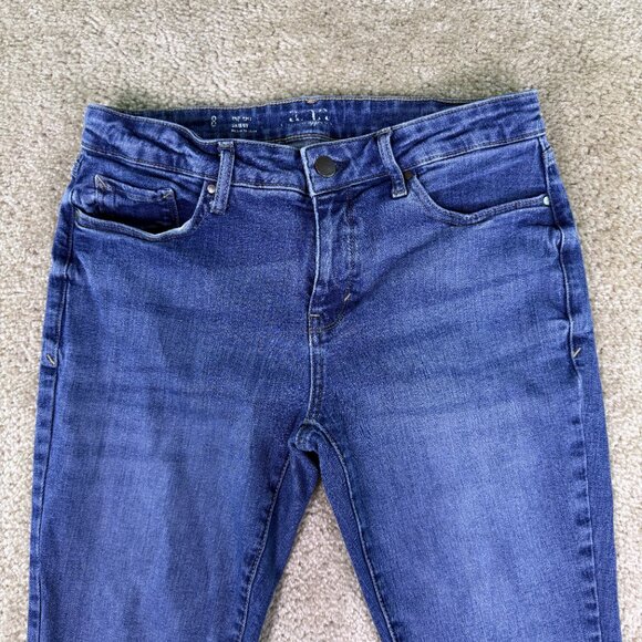 a.n.a a new approach womens high rise skinny jeans denim size 8 30x28 E682 - Picture 2 of 13